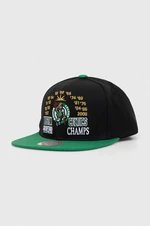 Kšiltovka Mitchell&Ness černá barva, s aplikací