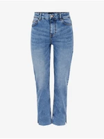 Blue straight fit jeans Pieces Rico - Women