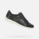 Black women's sneakers Geox Myria - Women's