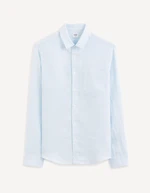 Celio Linen Shirt Daflix - Men's