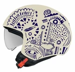 Nexx Y.10 Artville Classic Cream XS Casco