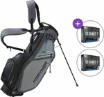 Big Max Dri Lite Feather SET Sac de golf cu stativ Grey/Black