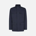 Blue men's jacket Geox Eolo - Men