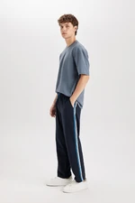 DEFACTO Regular Fit Waist Tie Straight Leg Pocket Pajama Bottoms