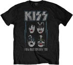 Kiss Camiseta de manga corta Made For Lovin' You Unisex Black XL