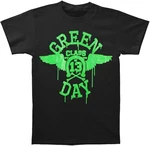 Green Day T-shirt Neon Black Unisex Black 2XL