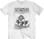 Pink Floyd T-shirt Games For May B&W Unisex White L