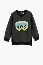 Koton Boys' Anthracite Sweatshirt