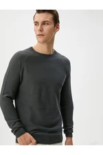 Koton Men's Gray Sweater