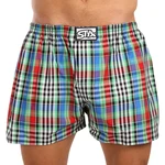 Men's briefs Styx classic rubber oversized multicolor