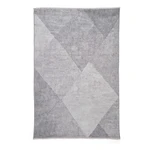 Jasnoszary chodnik z mieszanki bawełny odpowiedni do prania 60x170 cm Whisper – Think Rugs