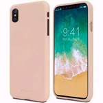 Pouzdro Mercury Soft feeling Apple iPhone XS Max, pink