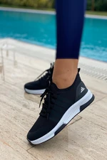 İnan Boty UNISEX BLACK KNITWEAR SNEAKER SNEAKERS