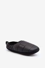 Men's Insulated Slippers Black Big Star