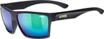 UVEX LGL 29 Black Mat/Mirror Green Életmód szemüveg