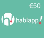 Hablapp €50 Mobile Top-up ES