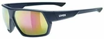 UVEX Sportstyle 238 Deep Space Mat/Mirror Red Ochelari ciclism