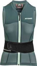 Atomic Live Shield Vest Amid Women Dark Green/Mint Sorbet S Ochraniacze narciarskie