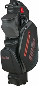 Bennington IRO QO 14 Waterproof Black/Canon Grey/Red Sac de chariot de golf