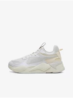 Bílé dámské tenisky s koženými detaily Puma RS-X Soft Wns - Dámské