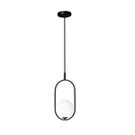 Závesná lampa CORDEL 1xG9 Černá