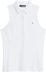 J.Lindeberg Dena Sleeveless White L Polo-Shirt