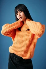 DEFACTO Cool Oversize Fit Crew Neck Sweater