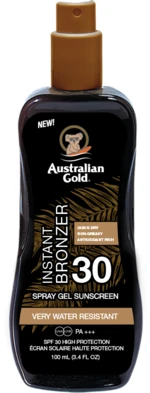 AUSTRALIAN GOLD SPF 30 Spray Gel + Bronzer 100 ml