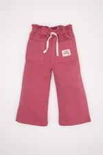 DEFACTO Baby Girl Woven Label Elastic Waist Pocket Sweatpants