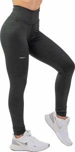 Nebbia Python SnakeSkin High-Waist Leggings Black XS Fitness Hose