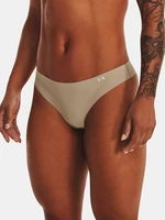 Under Armour PS Thong Kalhotky 3 ks Béžová