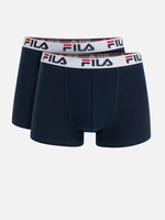 FILA Boxerky 2 ks Modrá