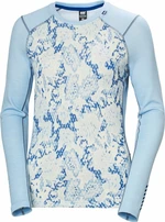 Helly Hansen W Lifa Merino Midweight Graphic Crew Baby Trooper Floral Cross L Lenjerie termică