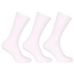 3PACK Socks Nedeto High Bamboo White