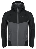 Men's outdoor jacket KILPI HURRICANE-M dark gray