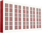 Mega Acoustic FiberPRO120 Bean White/Red Chłonny panel z drewna