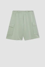 DeFactoFit Paperbag Short Leg Modal Shorts