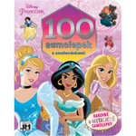 100 samolepek s omalovánkami Disney Princezny