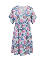 Orsay Light blue floral dress - Women