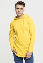 Long Shaped Terry Hoody chrome yellow