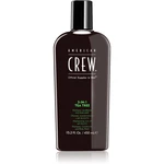 American Crew Hair & Body 3-IN-1 Tea Tree šampón, kondicionér a sprchový gél 3 v 1 pre mužov 450 ml