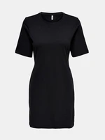 Black dress with neckline ONLY Emma - Women