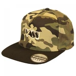 Vass kšiltovka snapback camo with black peak