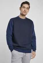 2-Tone Fake Raglan Crew Midnight/Dark Blue