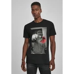 Mister Tee Pistol Rose Tee Black