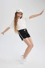 DEFACTO Girls' Sweatshirt Fabric Shorts