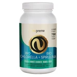 NUPREME Chlorella a spirulina BIO 750 tabliet