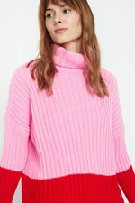 Koton Nők Pink High Neck Tunika