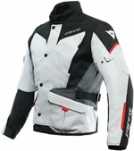 Dainese Tempest 3 D-Dry Glacier Gray/Black/Lava Red 64 Blouson textile