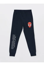 LC Waikiki Boyfriend Jogger Sweatpants with an Elastic Waist and Spiderman Print.